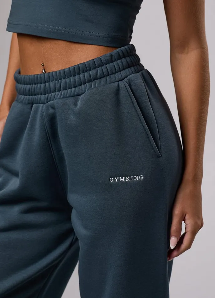 Gym King Joggers Women 365 Boyfriend Jogger 8211 Blue Grey