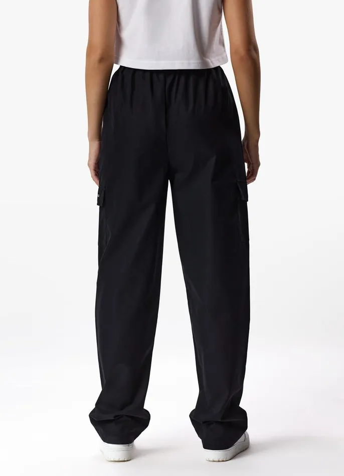 Gym King Joggers Women Established Woven Cargo 8211 Black