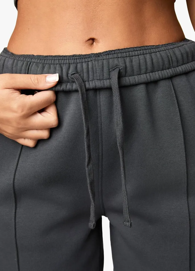 Gym King Joggers Women Powered By Belief Sweatpants 8211 Oyster Grey