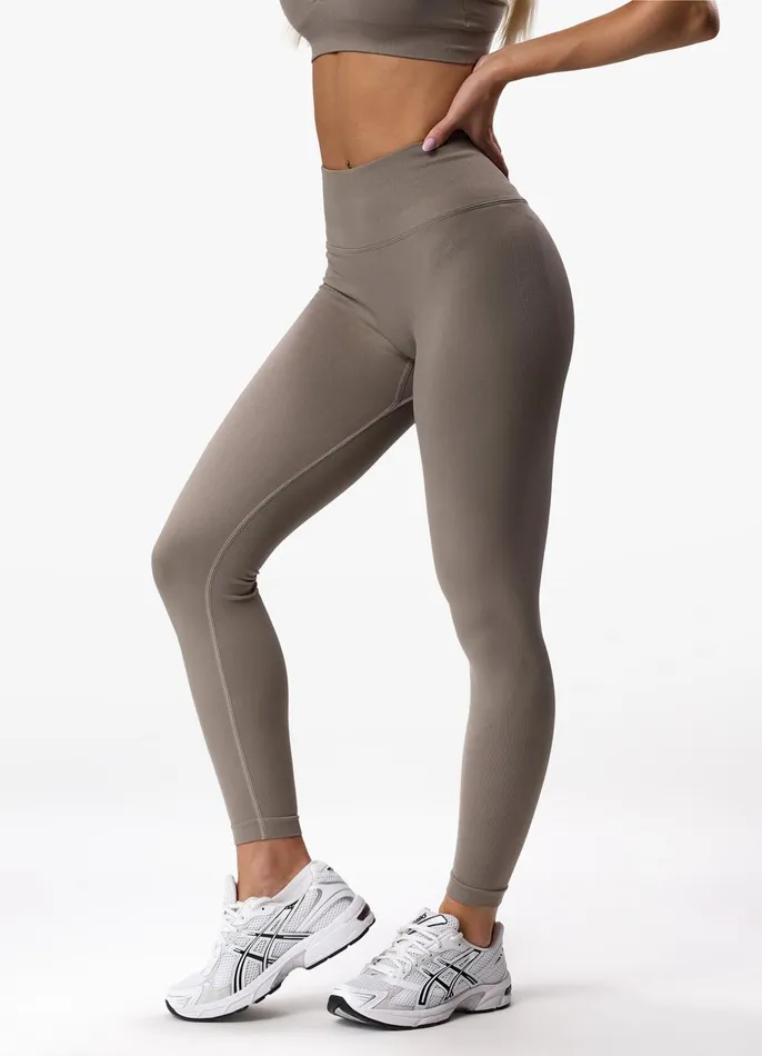 Gym King Leggings Women Sculpt Seamless Legging 8211 Truffle