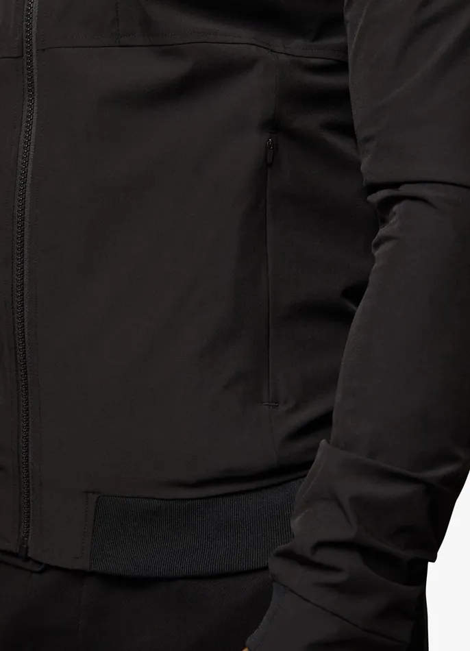 Gym King Outerwear Men Eclipse Bomber Jacket 8211 Black