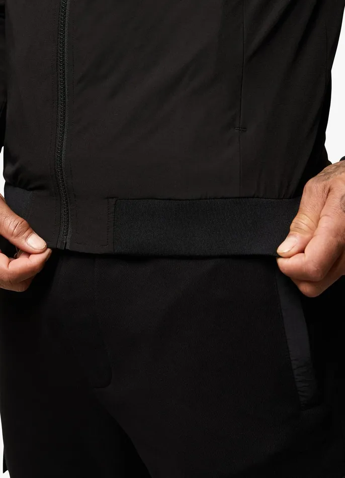 Gym King Outerwear Men Eclipse Bomber Jacket 8211 Black