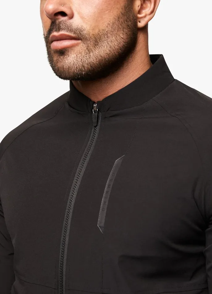 Gym King Outerwear Men Eclipse Bomber Jacket 8211 Black