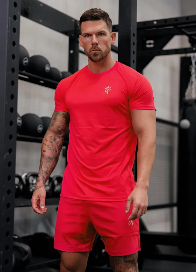 Gym King Shorts Men Energy Short 8211 Hot Red