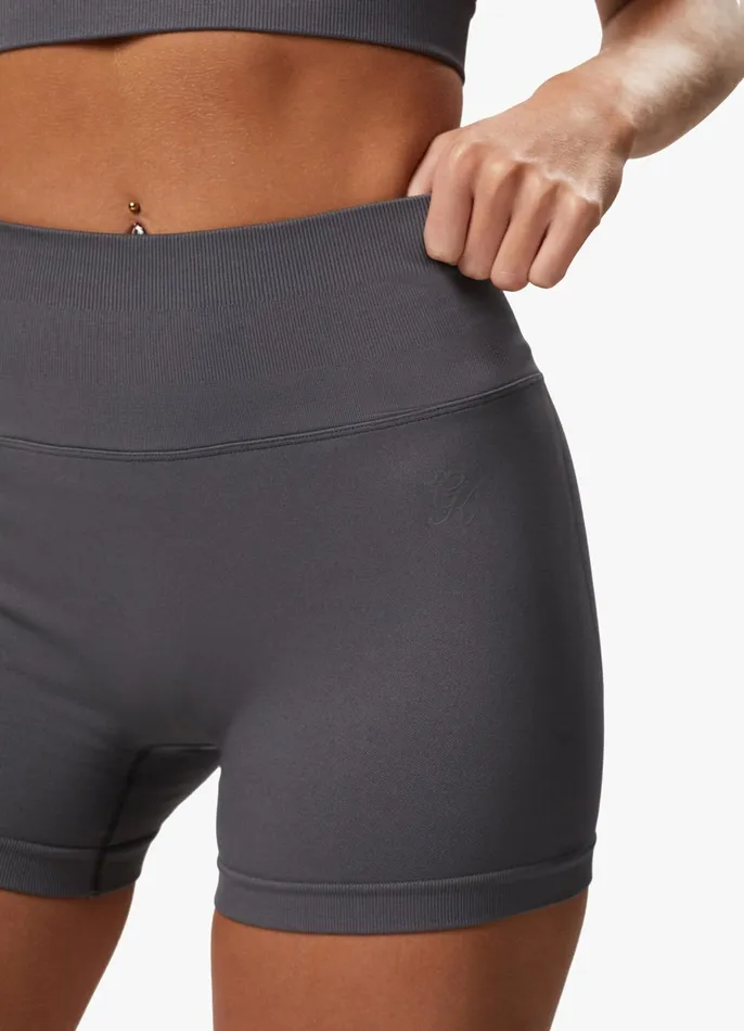 Gym King Shorts Women Sculpt Seamless 3034 Short 8211 Space Grey