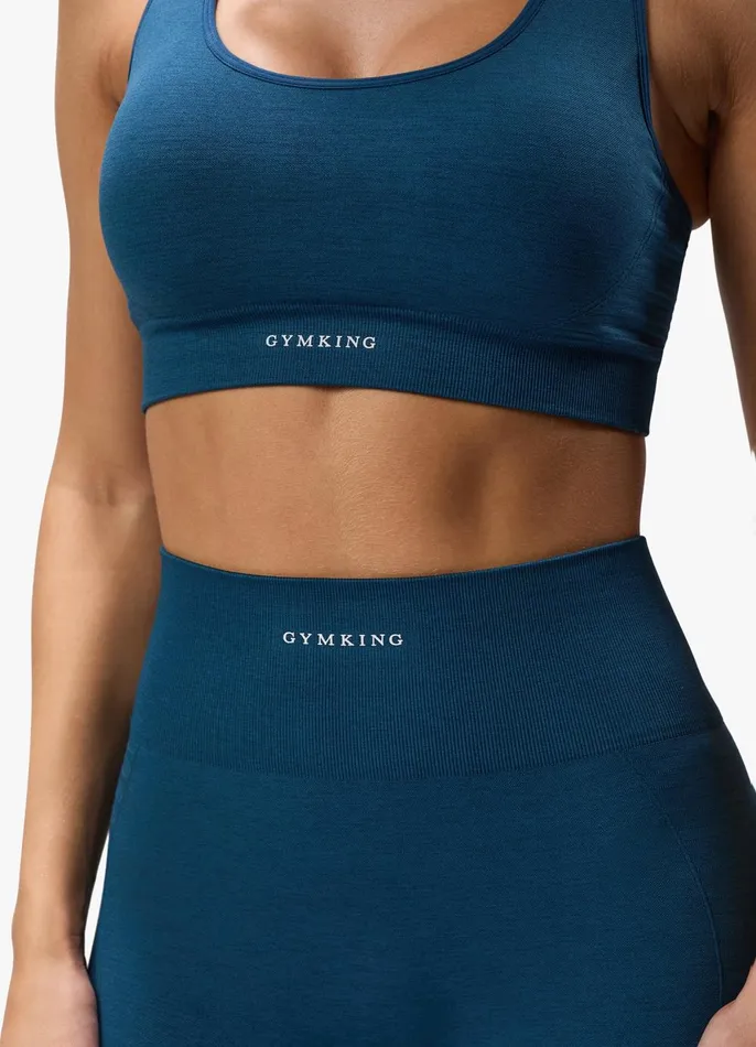 Gym King Sports Bras Women Results 20 Seamless Cross Over Bra 8211 Teal