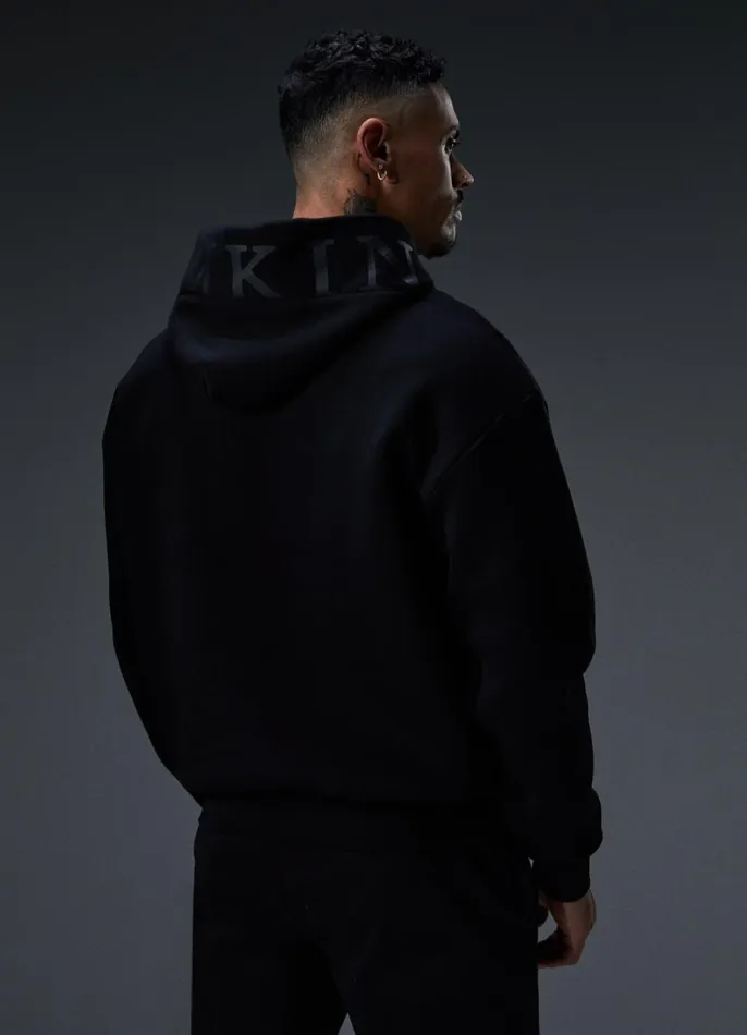 Gym King Sweatshirts and Hoodies Men Alpha 12 Zip Hood 8211 Black