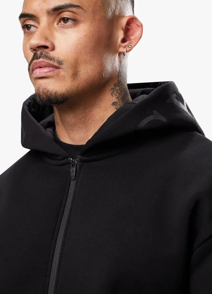 Gym King Sweatshirts and Hoodies Men Alpha 12 Zip Hood 8211 Black