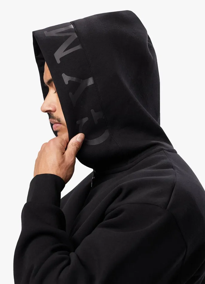 Gym King Sweatshirts and Hoodies Men Alpha 12 Zip Hood 8211 Black