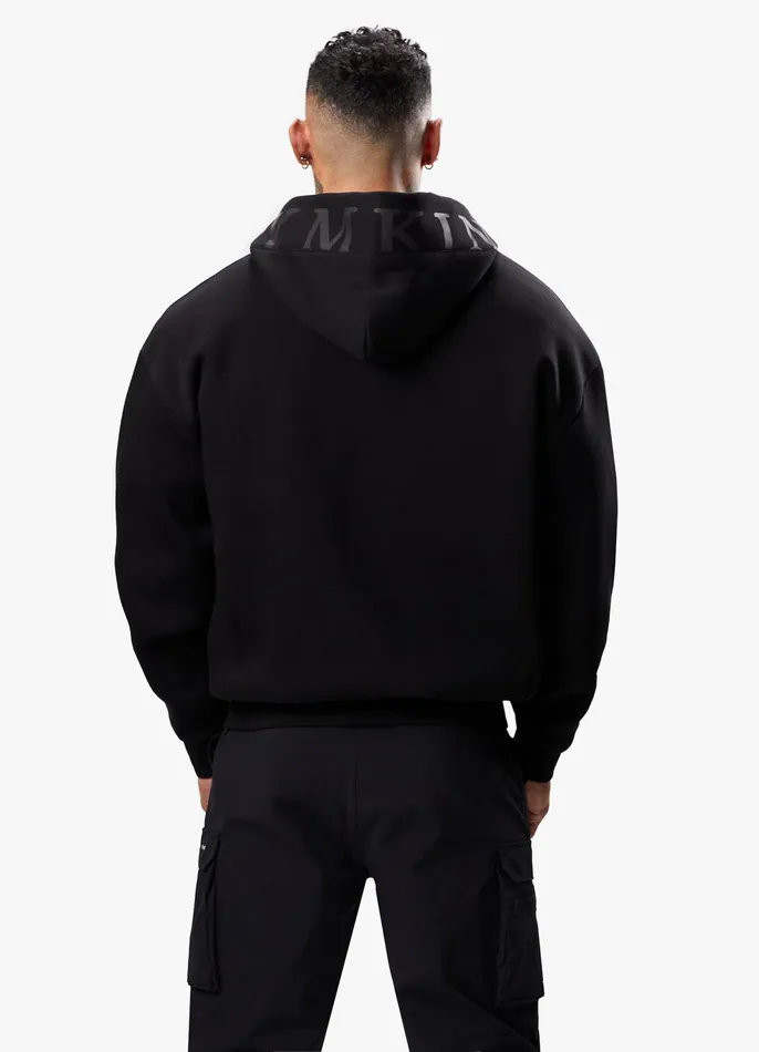 Gym King Sweatshirts and Hoodies Men Alpha 12 Zip Hood 8211 Black