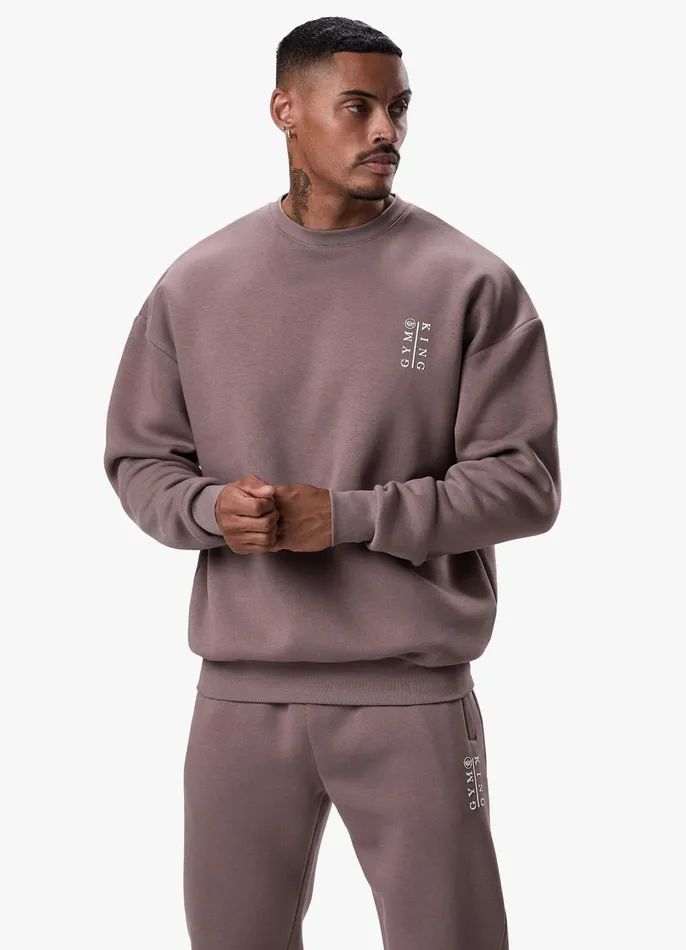 Gym King Sweatshirts and Hoodies Men Division Crew 8211 Iron