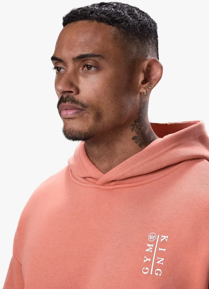 Gym King Sweatshirts and Hoodies Men Division Hood 8211 Pumpkin