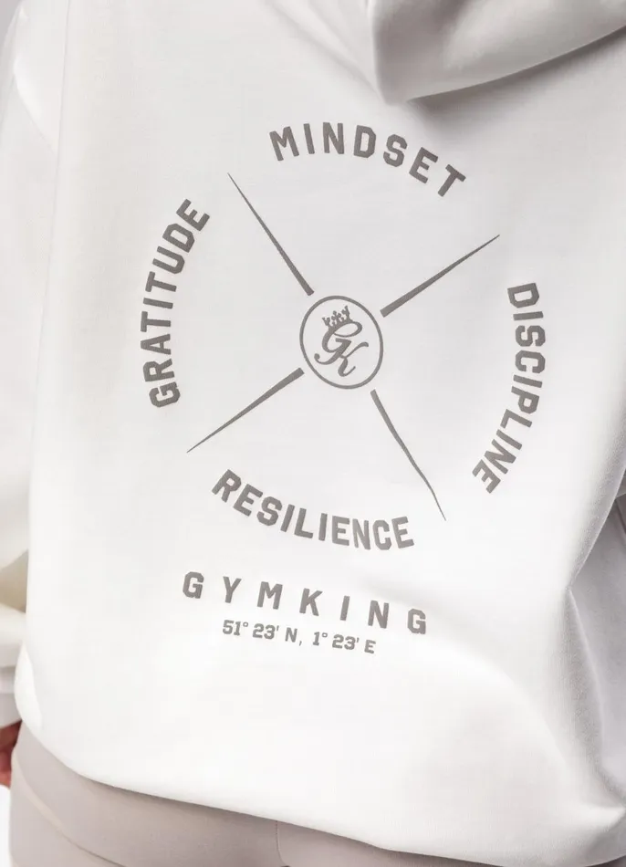 Gym King Sweatshirts and Hoodies Women Stoic Hood 8211 Cream