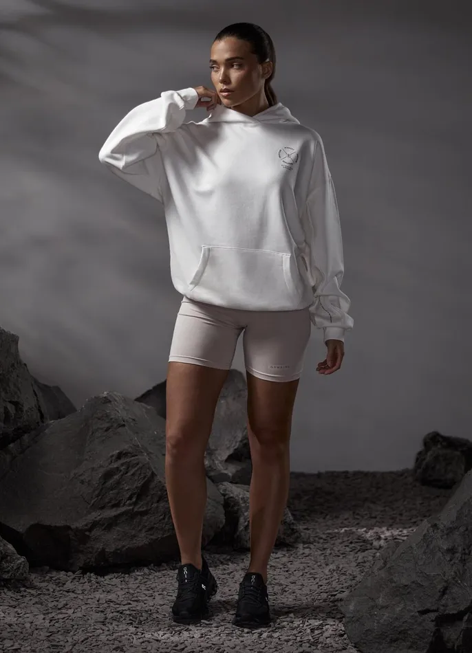 Gym King Sweatshirts and Hoodies Women Stoic Hood 8211 Cream