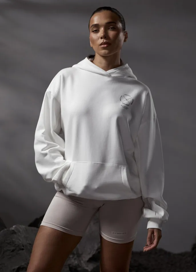 Gym King Sweatshirts and Hoodies Women Stoic Hood 8211 Cream