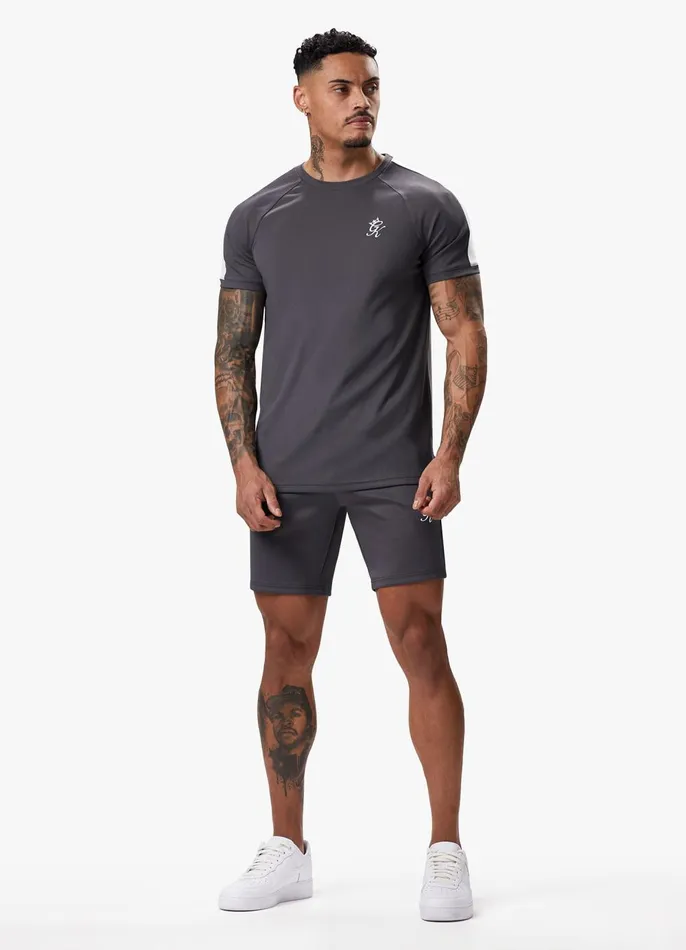 Gym King TShirts Men Core Plus Poly Tee 8211 Graphite