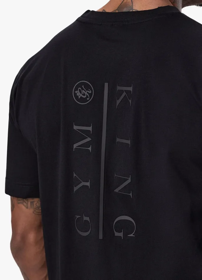 Gym King TShirts Men Division Tee 8211 Black
