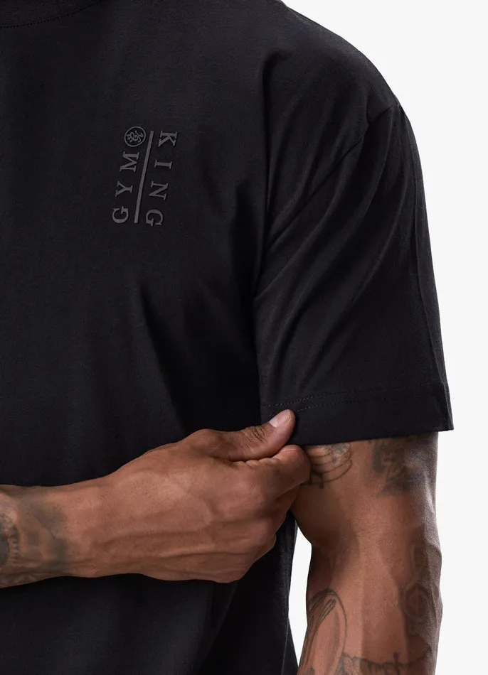 Gym King TShirts Men Division Tee 8211 Black