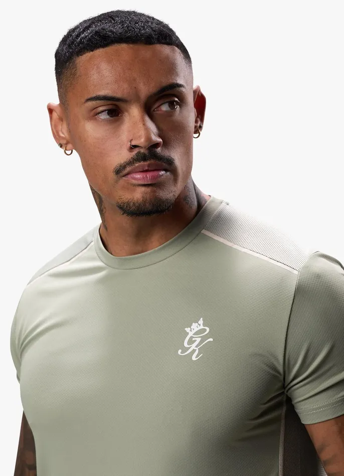 Gym King TShirts Men Flex Tee 8211 Soft Khaki