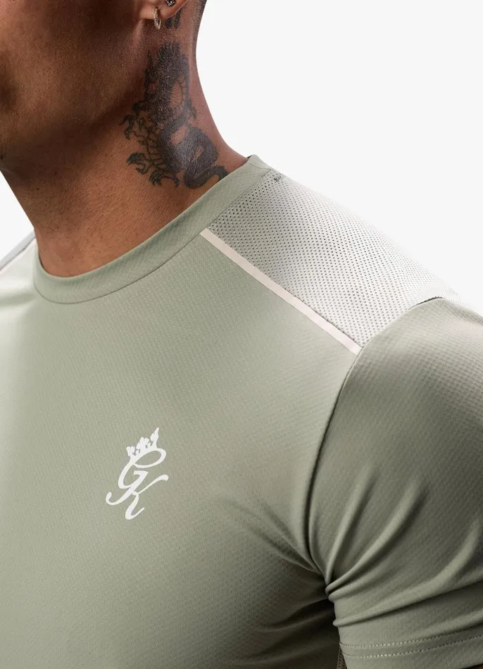 Gym King TShirts Men Flex Tee 8211 Soft Khaki