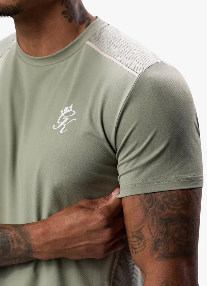 Gym King TShirts Men Flex Tee 8211 Soft Khaki
