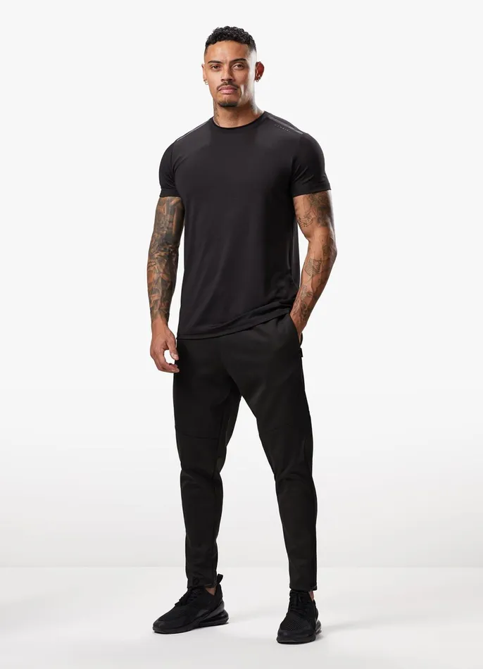 Gym King Tracksuit Bottoms Men Alpha Poly Jogger 8211 Black