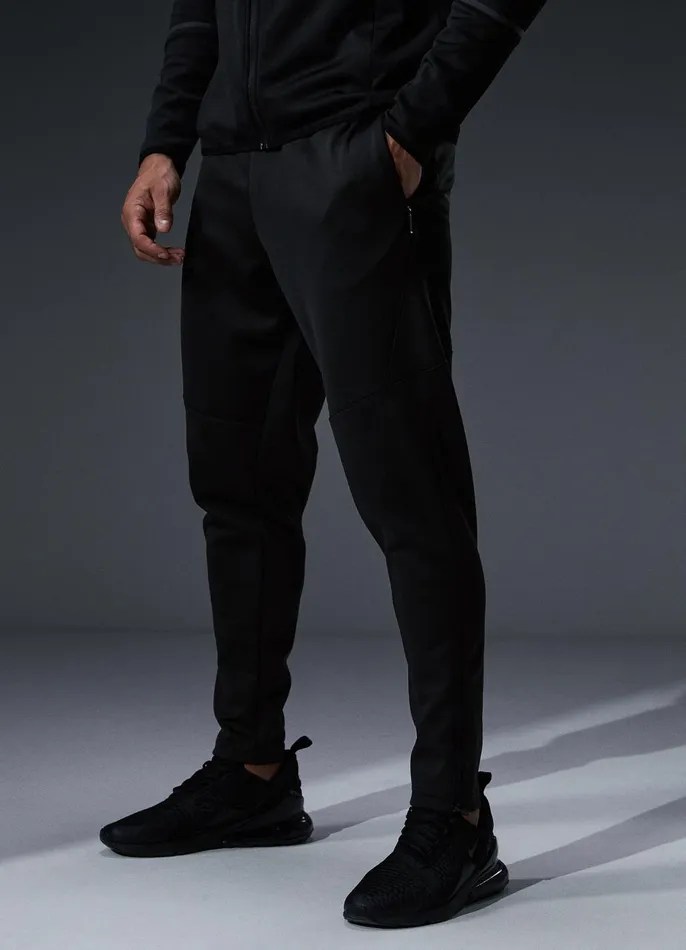 Gym King Tracksuit Bottoms Men Alpha Poly Jogger 8211 Black