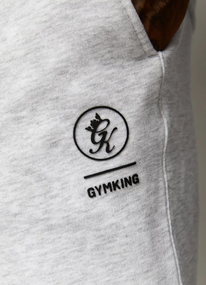 Gym King Tracksuit Bottoms Men Aventus Jogger 8211 Snow Marl