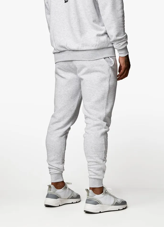 Gym King Tracksuit Bottoms Men Aventus Jogger 8211 Snow Marl