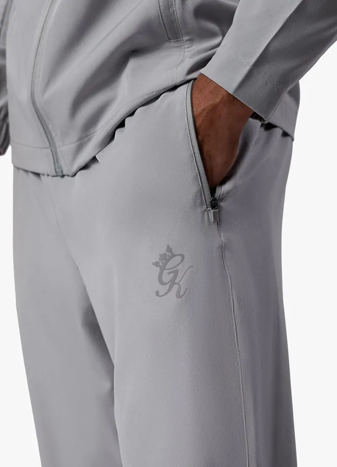 Gym King Tracksuit Bottoms Men Flex Woven Tracksuit Bottom 8211 Urban Grey