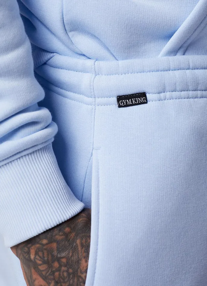 Gym King Tracksuit Bottoms Men Fundamental Fleece Jogger 8211 Cloud Blue