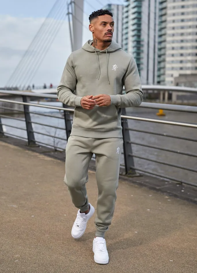 Gym King Tracksuit Bottoms Men Fundamental Fleece Jogger 8211 Soft Khaki