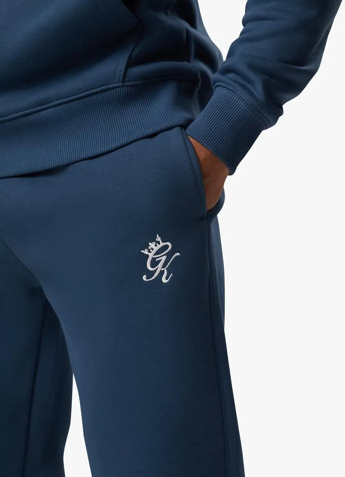 Gym King Tracksuit Bottoms Men Fundamental Fleece Jogger 8211 Twilight Blue