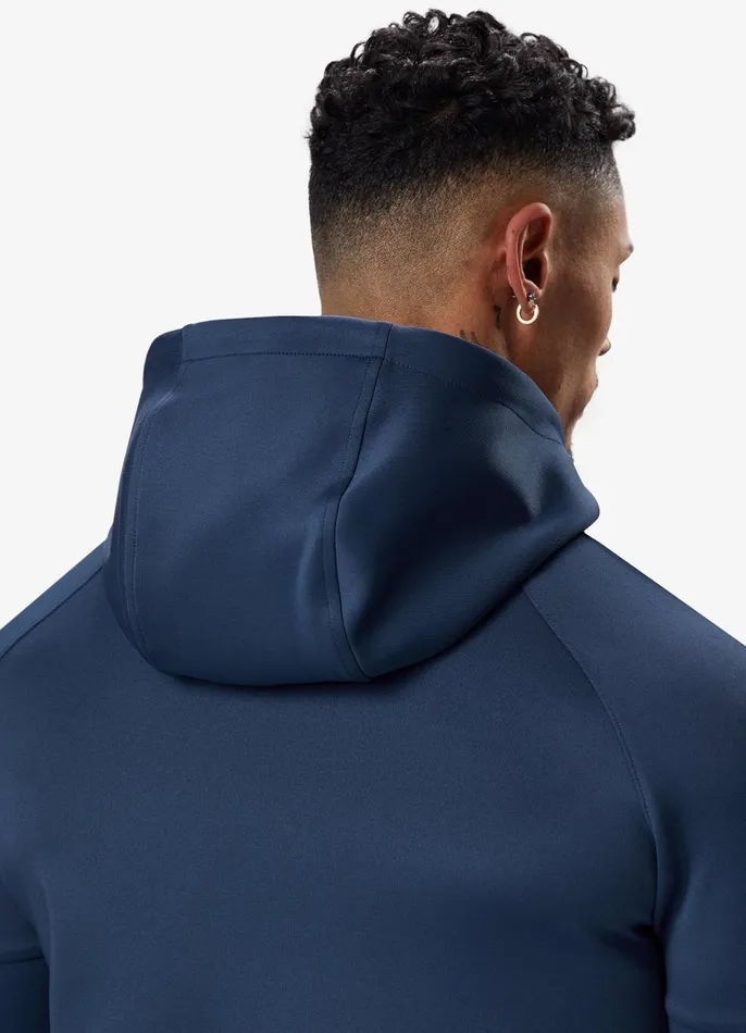 Gym King Tracksuit Tops Men Core Plus Poly FZ Hood 8211 Moonlight Blue