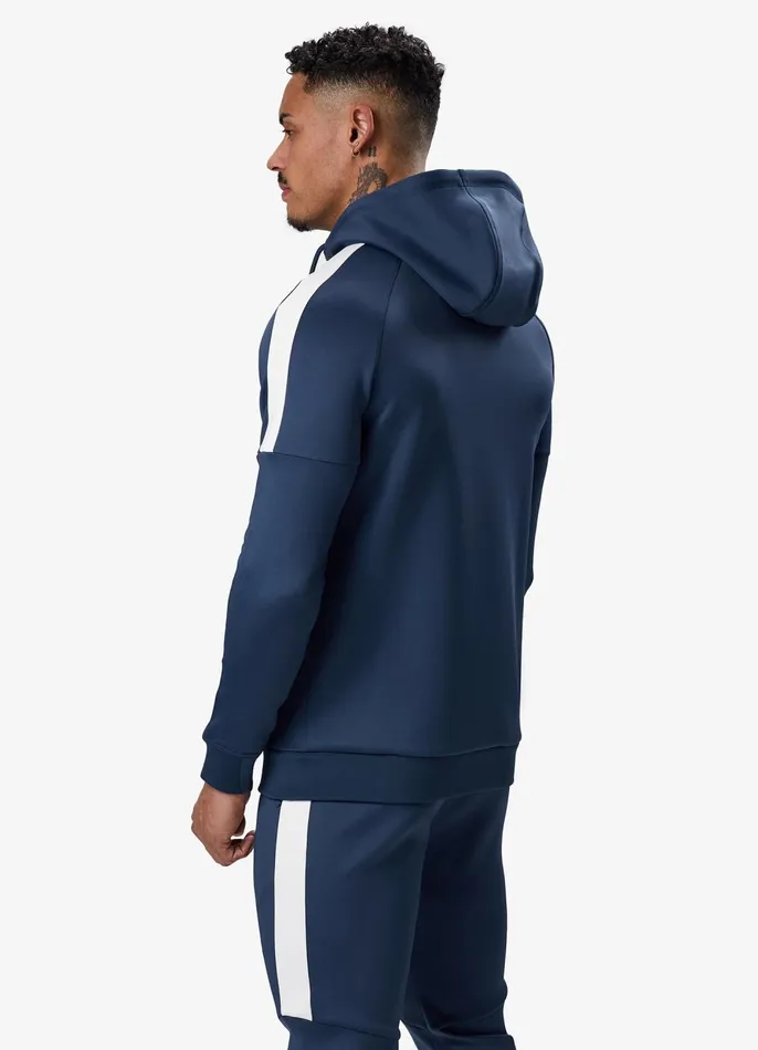 Gym King Tracksuit Tops Men Core Plus Poly FZ Hood 8211 Moonlight Blue