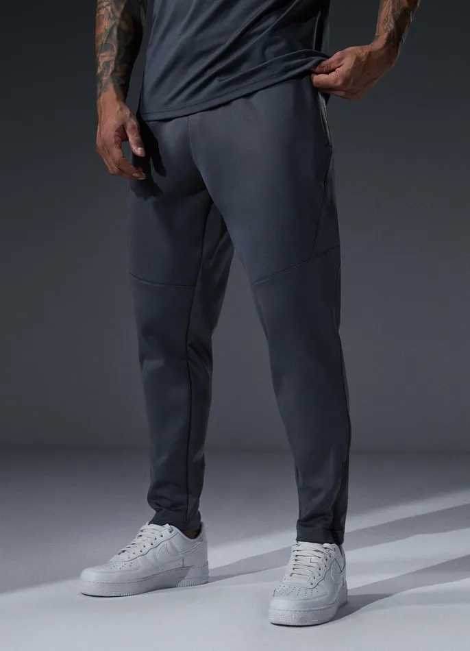 Gym King Tracksuits Men Alpha Poly Tracksuit 8211 Graphite