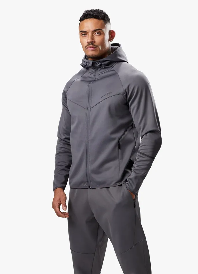 Gym King Tracksuits Men Alpha Poly Tracksuit 8211 Graphite