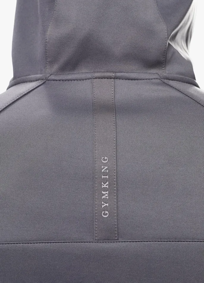 Gym King Tracksuits Men Alpha Poly Tracksuit 8211 Graphite
