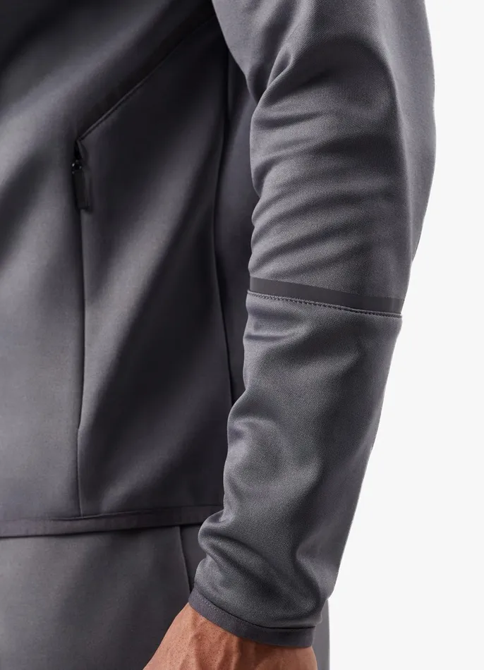 Gym King Tracksuits Men Alpha Poly Tracksuit 8211 Graphite
