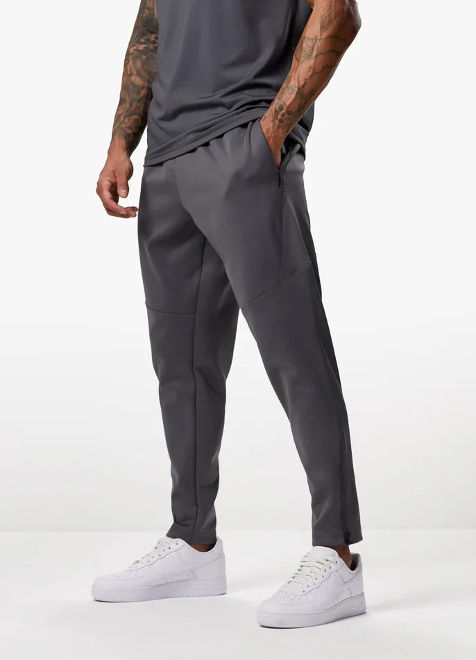 Gym King Tracksuits Men Alpha Poly Tracksuit 8211 Graphite