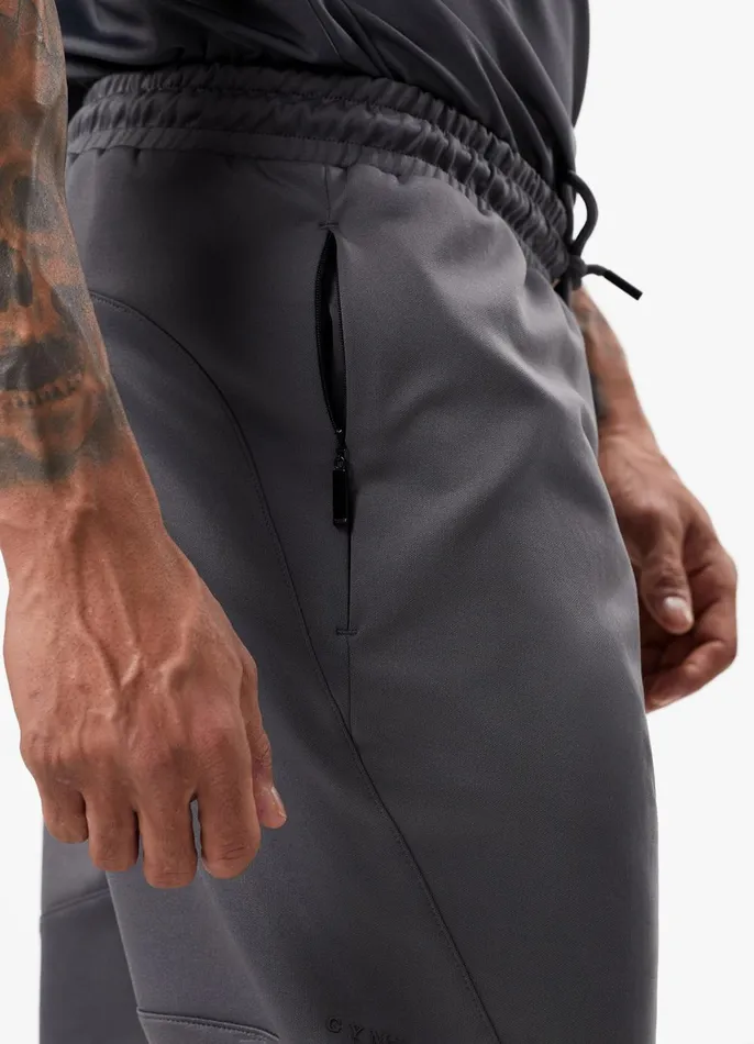 Gym King Tracksuits Men Alpha Poly Tracksuit 8211 Graphite