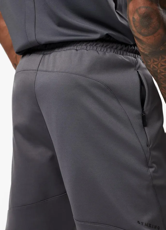 Gym King Tracksuits Men Alpha Poly Tracksuit 8211 Graphite