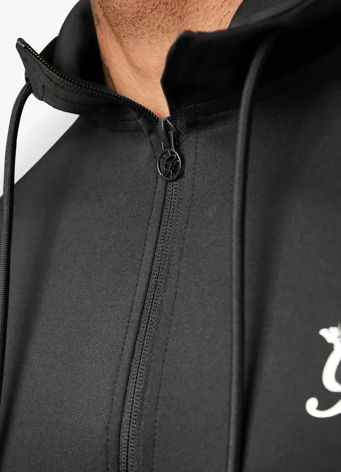 Gym King Tracksuits Men Core Plus Poly Tracksuit 8211 Black