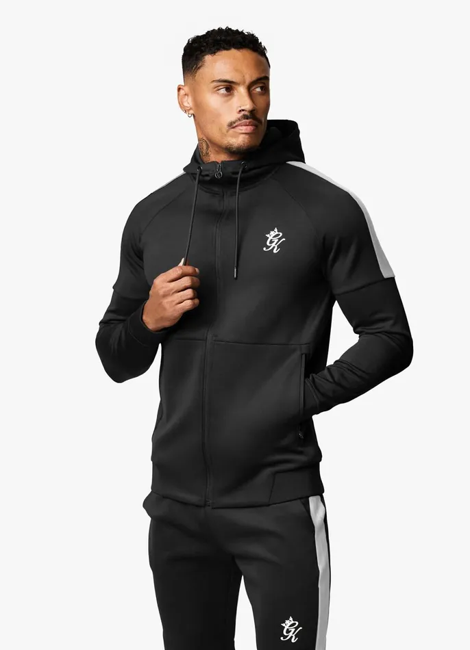Gym King Tracksuits Men Core Plus Poly Tracksuit 8211 Black