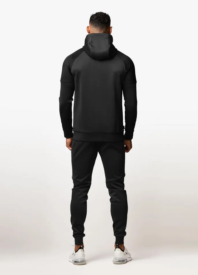Gym King Tracksuits Men Core Plus Poly Tracksuit 8211 Black