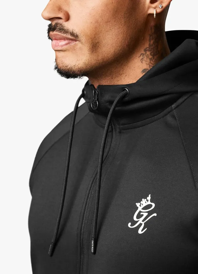Gym King Tracksuits Men Core Plus Poly Tracksuit 8211 Black