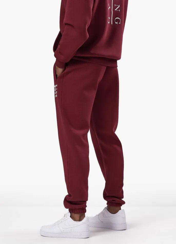 Gym King Tracksuits Men Division Hood Tracksuit 8211 Crimson