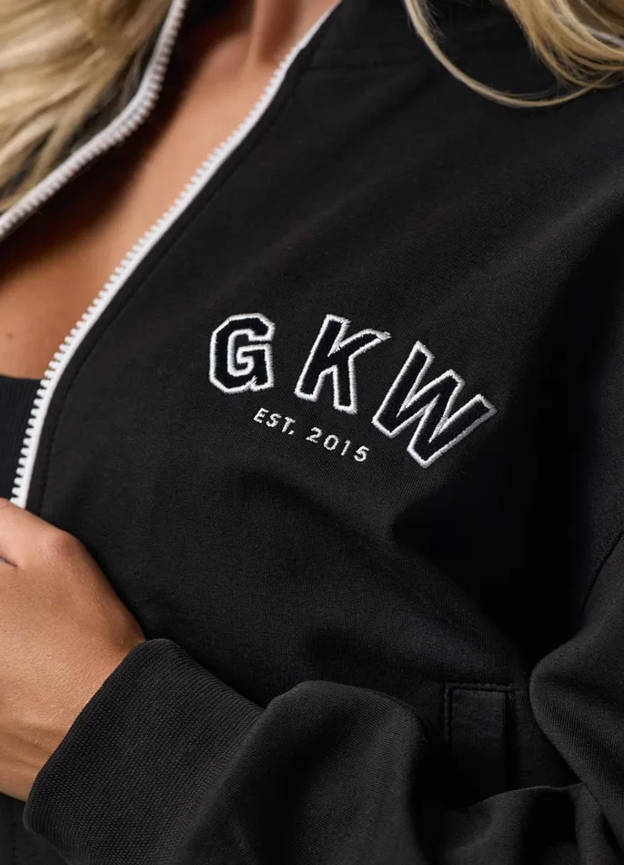 Gym King Tracksuits Women GKW Sports Luxe Tracksuit 8211 Black
