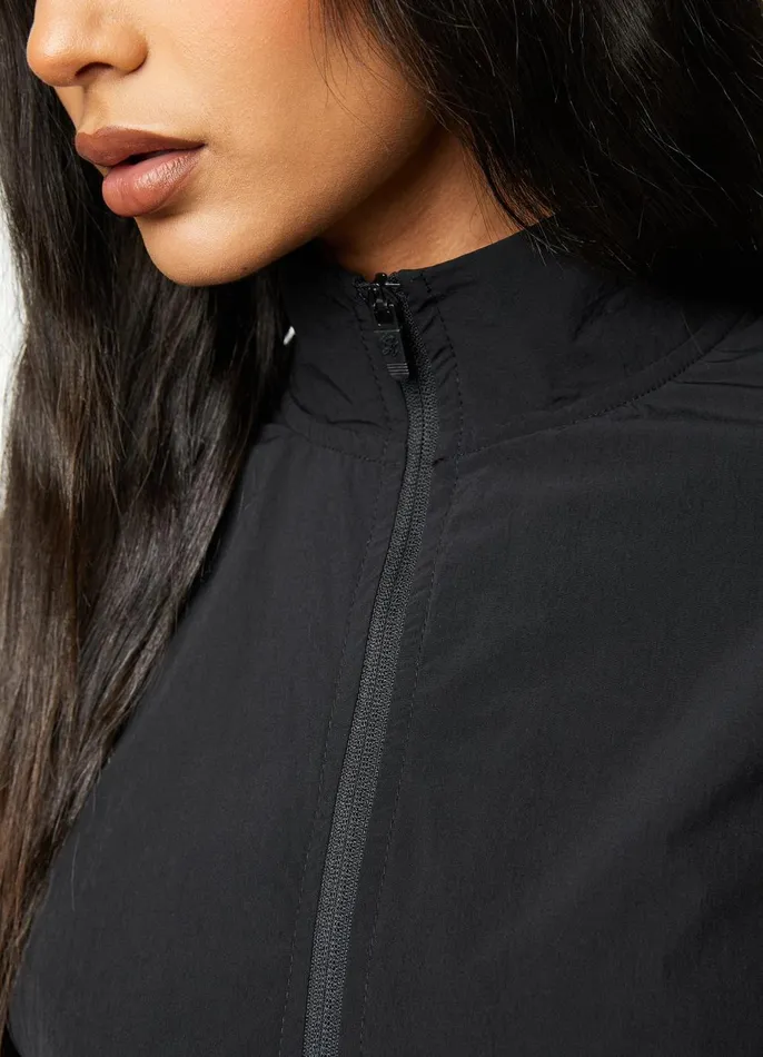 Gym King Tracksuits Women Utility Woven Tracksuit 8211 Black