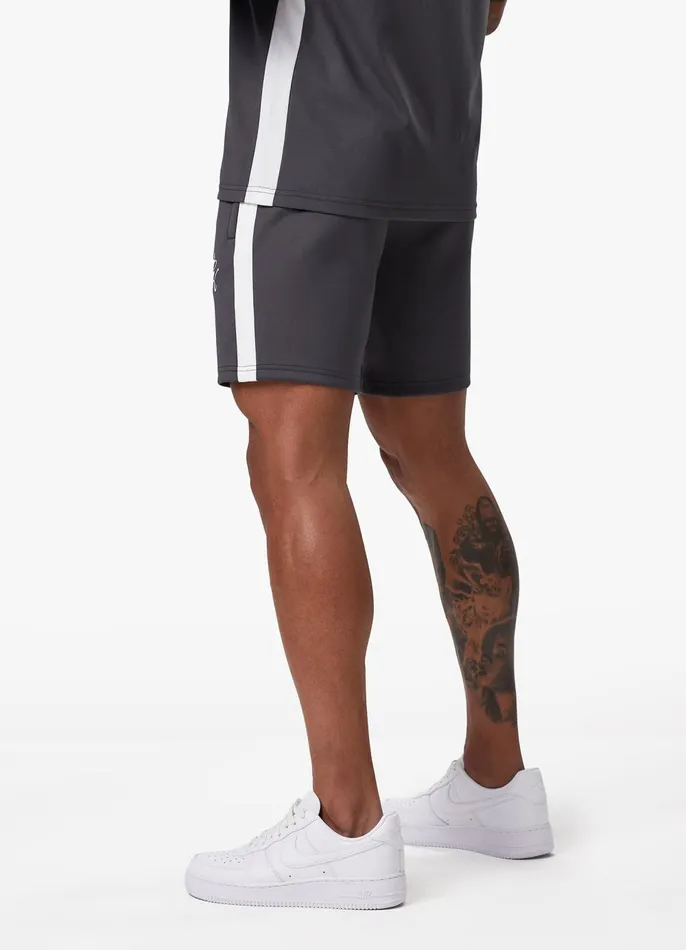 Gym King Twin Sets Men Core Plus Poly Short 8211 Graphite